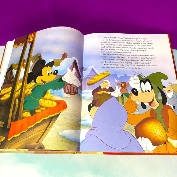 WALT DISNEY’S THE PRINCE AND THE PAUPER VTG 1990 HARDCOVER BOOK 96p GALLERY BOOK - Picture 13 of 16